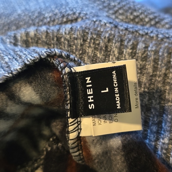 Gray Sweater with fleece lining - Picture 8 of 9